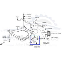 طبق پایین جلو نیسان ایکس تریل X-TRAIL ساخت چین