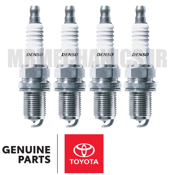 TOYOTA-YARIS-2008-2012-OEM90919-01164 شمع موتور تویوتا یاریس مدل 2008 2009 2010 2011 2012 برند دنسو DENSO اصلی