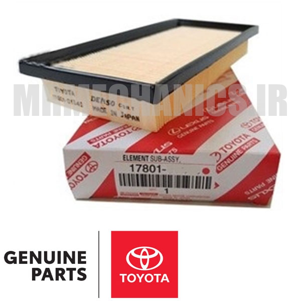TOYOTA-YARIS-2014-2016-OEM17801-0Y040 فیلتر هوا تویوتا یاریس مدل 2014 2015 2016 2017 برند اصلی