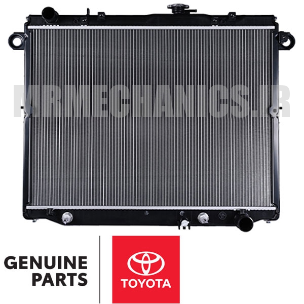 LAND-CRUISER-100-OEM16400-50360 رادیاتور آب تویوتا لندکروز 8 سیلندر اتاق 100 مدل 2004 2005 2006 2007 برند اصلی