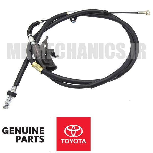TOYOTA-LAND-CRUISER سیم ترمز دستی عقب بلند تویوتا لندکروز اتاق 100 مدل 1998 1999 2001 2002 2003 2004 2005 2006 2007 برند اصلی