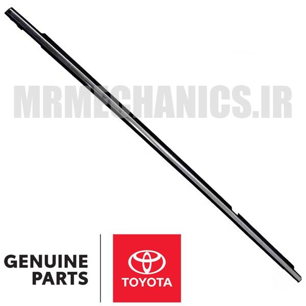 TOYOTA-LAND-CRUISER آبگیر لبه شیشه بیرون عقب استیل تویوتا لندکروز اتاق 100 مدل 1998 1999 2001 2002 2003 2004 2005 2006 2007 برند اصلی