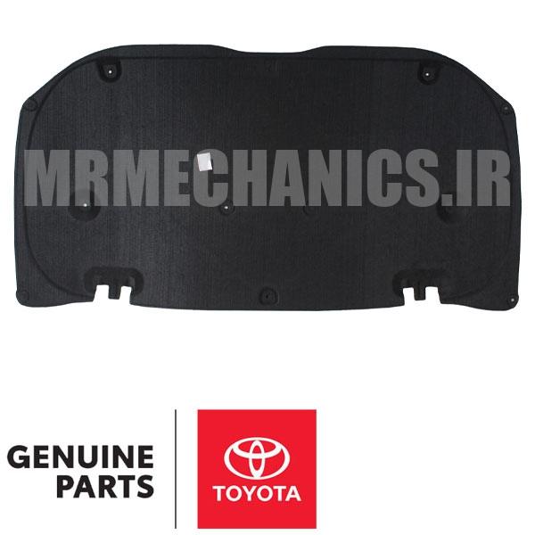 TOYOTA-LAND-CRUISER نمد کاپوت (درب موتور) تویوتا لندکروز 2016 2017 2018 2019 2020 2021 برند اصلی